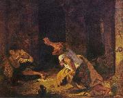 Eugene Delacroix The Prisoner of Chillon oil painting artist